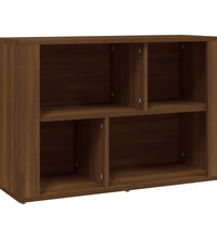 Sideboard Braun Eichen-Optik 80x30x54 cm Holzwerkstoff