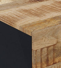 Sideboards 2 Stk. 60x33x75 cm Raues Mangoholz