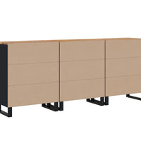 Sideboards 3 Stk. Massivholz Akazie