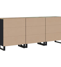 Sideboards 3 Stk. Altholz Massiv