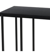 Beistelltisch mit MDF-Platte Schwarz
