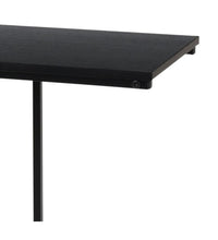 Beistelltisch mit MDF-Platte Schwarz