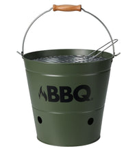 ProGarden Grilleimer BBQ 26 cm Olivgrün