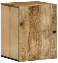 Bad-Wandschrank 38x33x48 cm Massivholz Mango