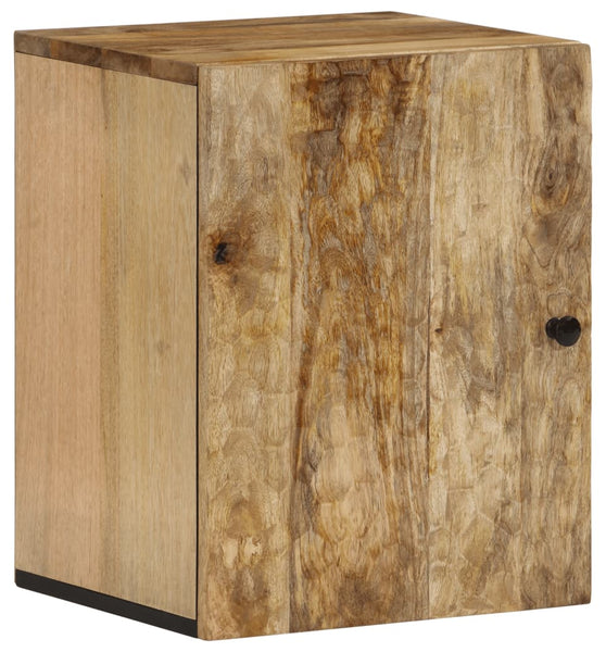 Bad-Wandschrank 38x33x48 cm Massivholz Mango