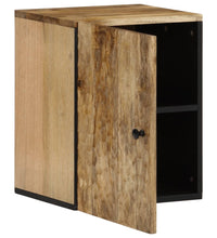 Bad-Wandschrank 38x33x48 cm Massivholz Mango