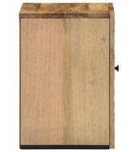 Bad-Wandschrank 38x33x48 cm Massivholz Mango