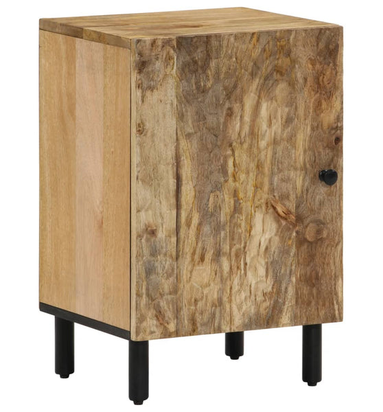 Badschrank 38x33x58 cm Massivholz Mango