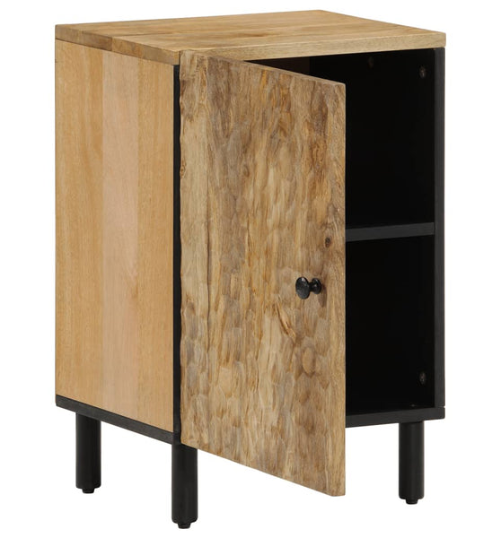 Badschrank 38x33x58 cm Massivholz Mango