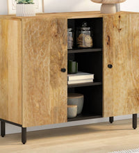 Beistellschrank 90x33x75 cm Massivholz Mango