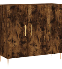 Sideboard Räuchereiche 90x34x80 cm Holzwerkstoff