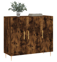 Sideboard Räuchereiche 90x34x80 cm Holzwerkstoff