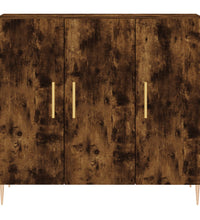 Sideboard Räuchereiche 90x34x80 cm Holzwerkstoff