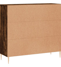 Sideboard Räuchereiche 90x34x80 cm Holzwerkstoff