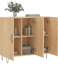 Sideboard Sonoma-Eiche 90x34x80 cm Holzwerkstoff