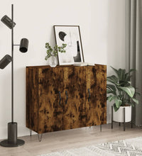 Sideboard Räuchereiche 90x34x80 cm Holzwerkstoff