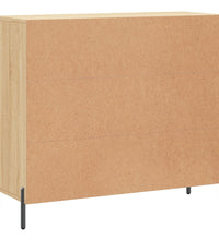 Sideboard Sonoma-Eiche 90x34x80 cm Holzwerkstoff