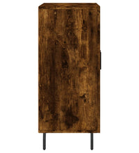 Sideboard Räuchereiche 90x34x80 cm Holzwerkstoff