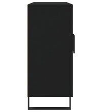 Sideboard Schwarz 90x34x80 cm Holzwerkstoff