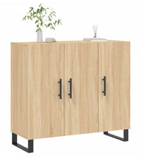 Sideboard Sonoma-Eiche 90x34x80 cm Holzwerkstoff