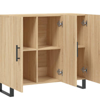 Sideboard Sonoma-Eiche 90x34x80 cm Holzwerkstoff