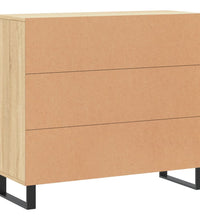 Sideboard Sonoma-Eiche 90x34x80 cm Holzwerkstoff