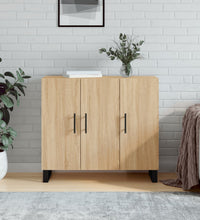 Sideboard Sonoma-Eiche 90x34x80 cm Holzwerkstoff