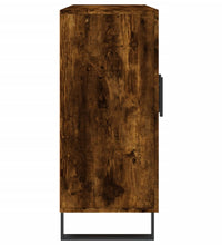 Sideboard Räuchereiche 90x34x80 cm Holzwerkstoff