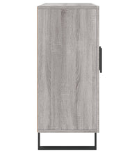 Sideboard Grau Sonoma 90x34x80 cm Holzwerkstoff