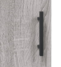 Sideboard Grau Sonoma 90x34x80 cm Holzwerkstoff