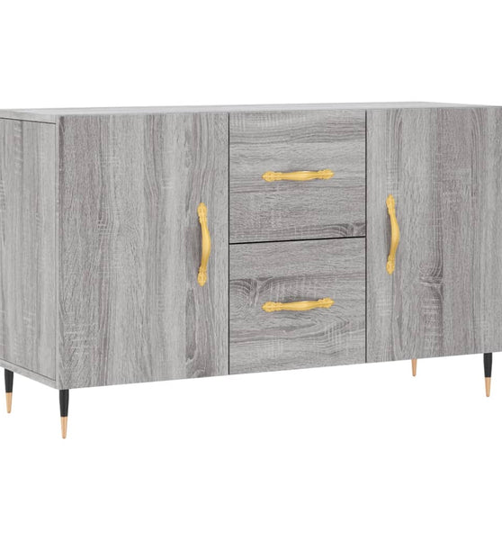 Sideboard Grau Sonoma 100x36x60 cm Holzwerkstoff