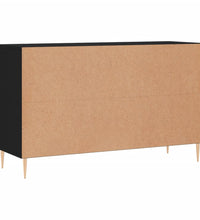 Sideboard Schwarz 100x36x60 cm Holzwerkstoff