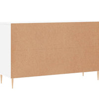 Sideboard Hochglanz-Weiß 100x36x60 cm Holzwerkstoff