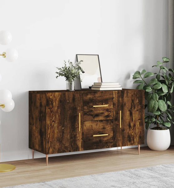 Sideboard Räuchereiche 100x36x60 cm Holzwerkstoff