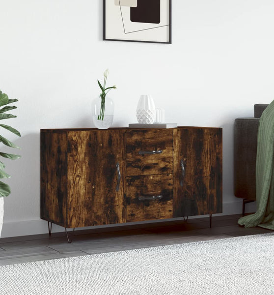 Sideboard Räuchereiche 100x36x60 cm Holzwerkstoff