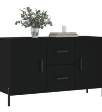 Sideboard Schwarz 100x36x60 cm Holzwerkstoff