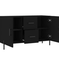 Sideboard Schwarz 100x36x60 cm Holzwerkstoff