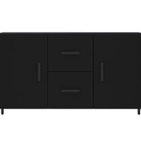 Sideboard Schwarz 100x36x60 cm Holzwerkstoff