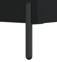 Sideboard Schwarz 100x36x60 cm Holzwerkstoff