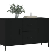 Sideboard Schwarz 100x36x60 cm Holzwerkstoff