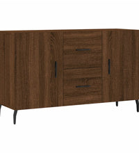 Sideboard Braun Eichen-Optik 100x36x60 cm Holzwerkstoff