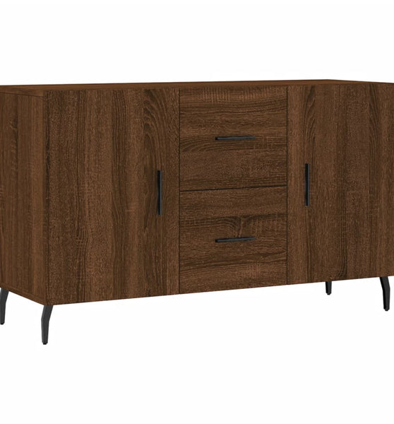 Sideboard Braun Eichen-Optik 100x36x60 cm Holzwerkstoff