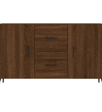 Sideboard Braun Eichen-Optik 100x36x60 cm Holzwerkstoff