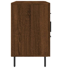 Sideboard Braun Eichen-Optik 100x36x60 cm Holzwerkstoff