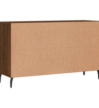 Sideboard Braun Eichen-Optik 100x36x60 cm Holzwerkstoff