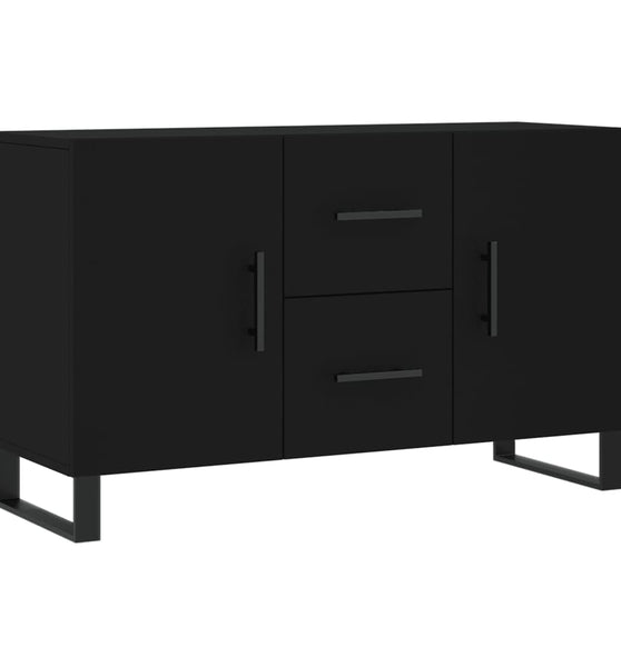 Sideboard Schwarz 100x36x60 cm Holzwerkstoff