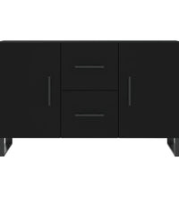 Sideboard Schwarz 100x36x60 cm Holzwerkstoff