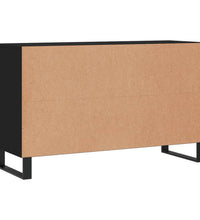 Sideboard Schwarz 100x36x60 cm Holzwerkstoff