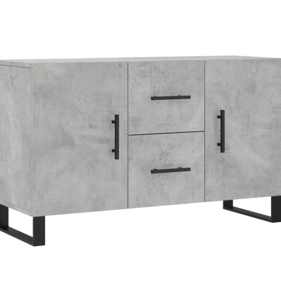 Sideboard Betongrau 100x36x60 cm Holzwerkstoff