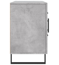 Sideboard Betongrau 100x36x60 cm Holzwerkstoff